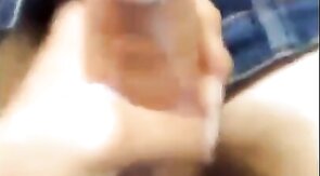 Hungarian Stud Strokes His Big Cock