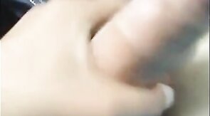 Hungarian Stud Strokes His Big Cock