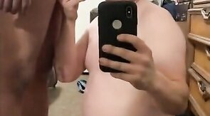 Trailer Trash Fag Sucks BBC