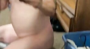 Trailer Trash Fag Sucks BBC