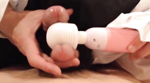 2 Asian Crossdressers Play with Sex Toys and Cum Hard