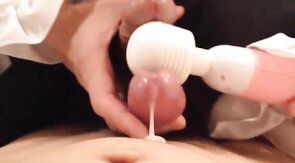 2 Asian Crossdressers Play with Sex Toys and Cum Hard
