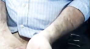 Bus Masturbation: Amateur Cum Shot