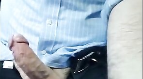 Bus Masturbation: Amateur Cum Shot