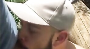 Fat Bear's Outdoor Blowjob Adventure