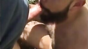Fat Bear's Outdoor Blowjob Adventure