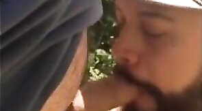 Fat Bear's Outdoor Blowjob Adventure