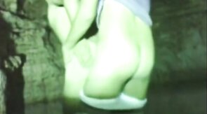 Bareback Amateur Twink Fuck in a Cave