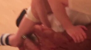 Daddy and Twink Bareback Threeway