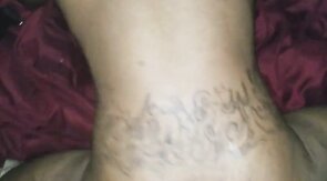 Big Black Cock Bareback: Gaping Amateur