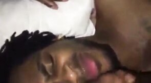 Black Amateur Takes Big Cock, Gets Facial