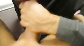 Daddy Sucks and Swallows Young Cock