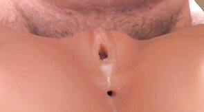 Sextoy Fun: Cumming with My Fake Pussy from Behind