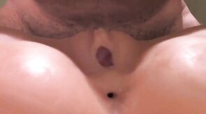 Sextoy Fun: Cumming with My Fake Pussy from Behind