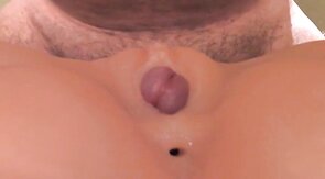 Sextoy Fun: Cumming with My Fake Pussy from Behind