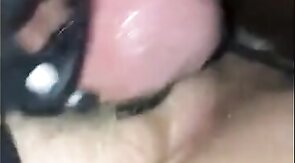 Big Black Cock Dominates White Sub in Chastity