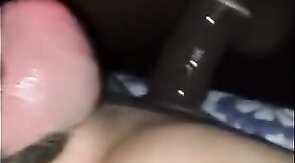 Big Black Cock Dominates White Sub in Chastity