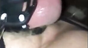 Big Black Cock Dominates White Sub in Chastity