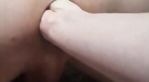 Intense Valentine's Anal Fisting for Him