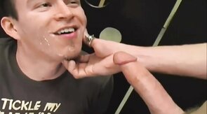 Twink Blows Big Cock in a Car