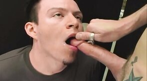 Twink Blows Big Cock in a Car