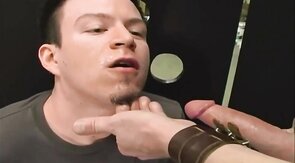 Twink Blows Big Cock in a Car