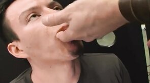 Twink Blows Big Cock in a Car