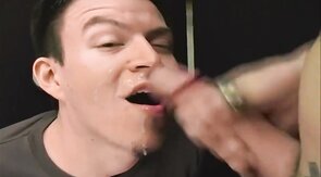 Twink Blows Big Cock in a Car