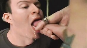 Twink Blows Big Cock in a Car