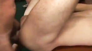 Daddy Barebacks Twink at Work with Big Cock