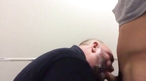 Bear and Twink in a Bathroom Stall