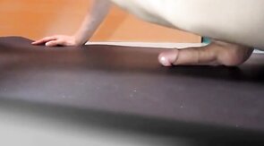 Twink Pushups and Handsfree Cumming