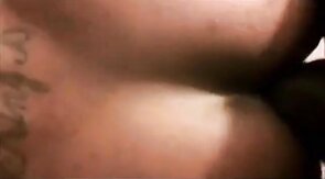 Big Black Cock Bareback Amateur Gapes on Huge Dick