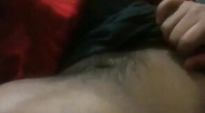 Twink gets a handjob from his Asian friend.