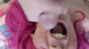 Slutty Crossdresser Sucks Small Cock