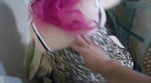 Slutty Crossdresser Sucks Small Cock