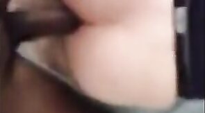 Big Black Cock Interracial Amateur Sex with College Stud