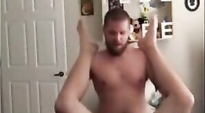 BubNPup: Bareback Daddy Bear Tops Pup