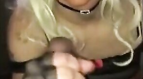 Sissy's First BBC Blowjob Experience