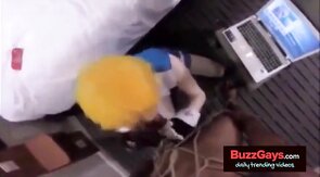 Sissy Beach Interracial Anal