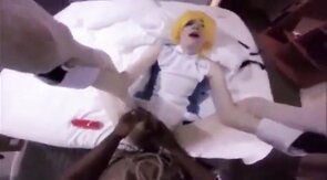 Sissy Beach Interracial Anal