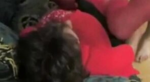 Diapered Crossdresser Bareback