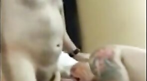 He loves to see cock in my mouth