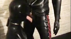 Rubber Blowjob Fun