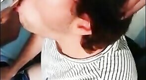 Big-Cock Daddy Plows Skinny Twink's Hole