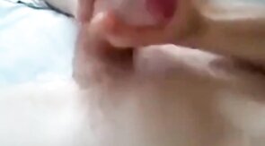 Twink Jacks Off to Xham Porn and Plays with Cum