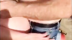 Bareback Daddy Outdoor Fuck