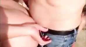 Bareback Daddy Outdoor Fuck