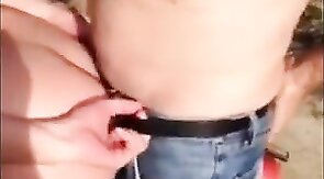 Bareback Daddy Outdoor Fuck