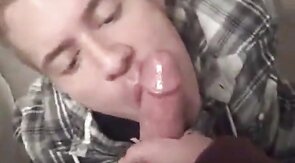 Twink Amateur Swallows a Big Cock's Load